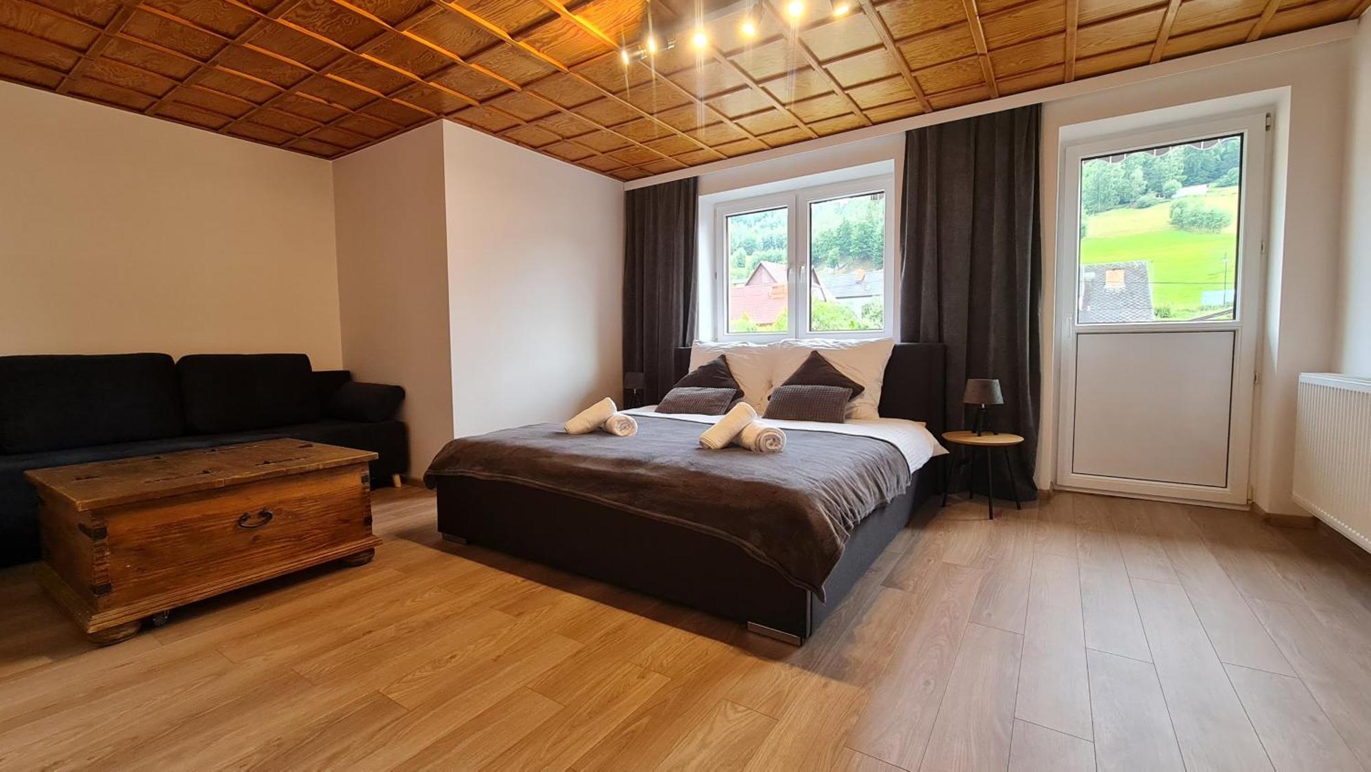 Szumia Plaziny Apartment Muszyna Bagian luar foto